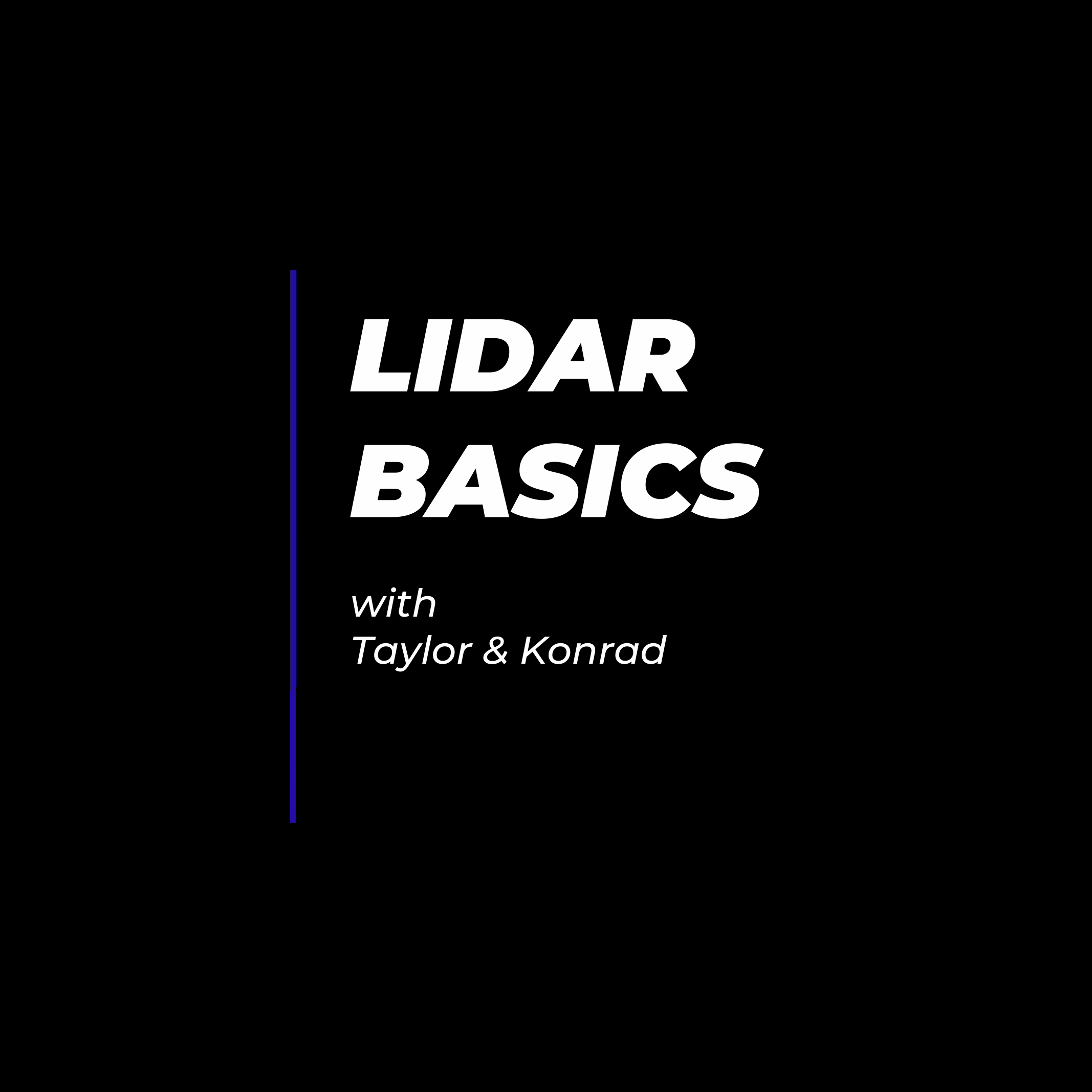 Lidar Basics and Using a Drone for Survey